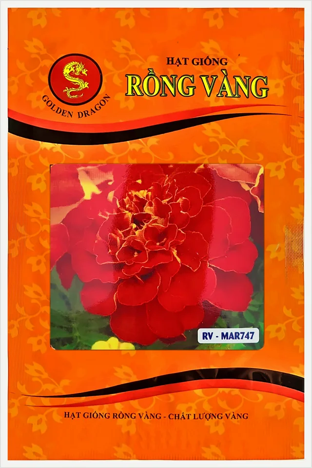 Bao bì Vạn Thọ Ban Mai Màu Đỏ Mar 747