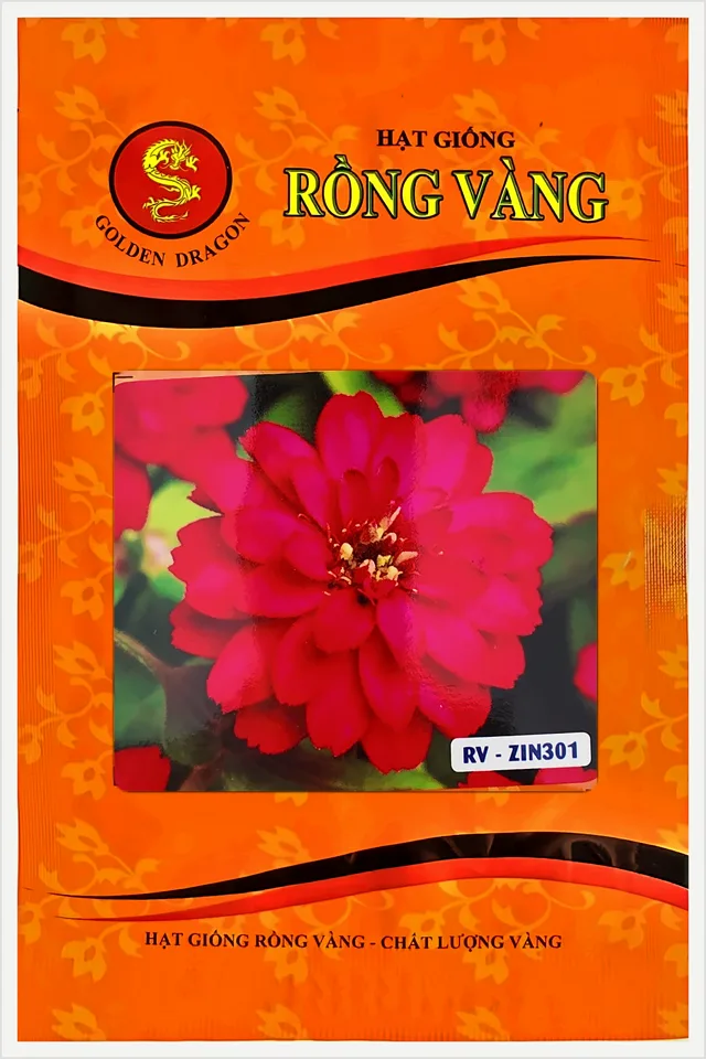 Bao bì Hoa Cúc Lá Nhám Màu Đỏ Anh Đào ZIN 301
